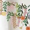 Paper Flower Garland – Rectangular Paper Leaves Banner for Party, Wedding, Baby Shower, and More